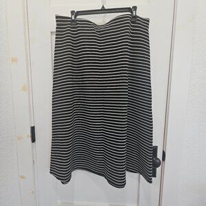 Midi Stripped Skirt